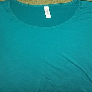 Lularoe teal tunic medium